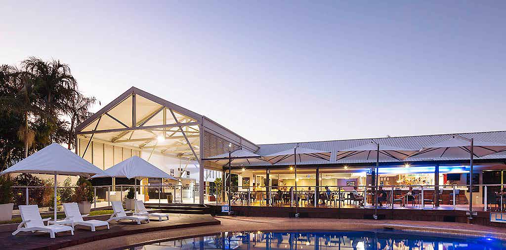 Resteraunt at twilight