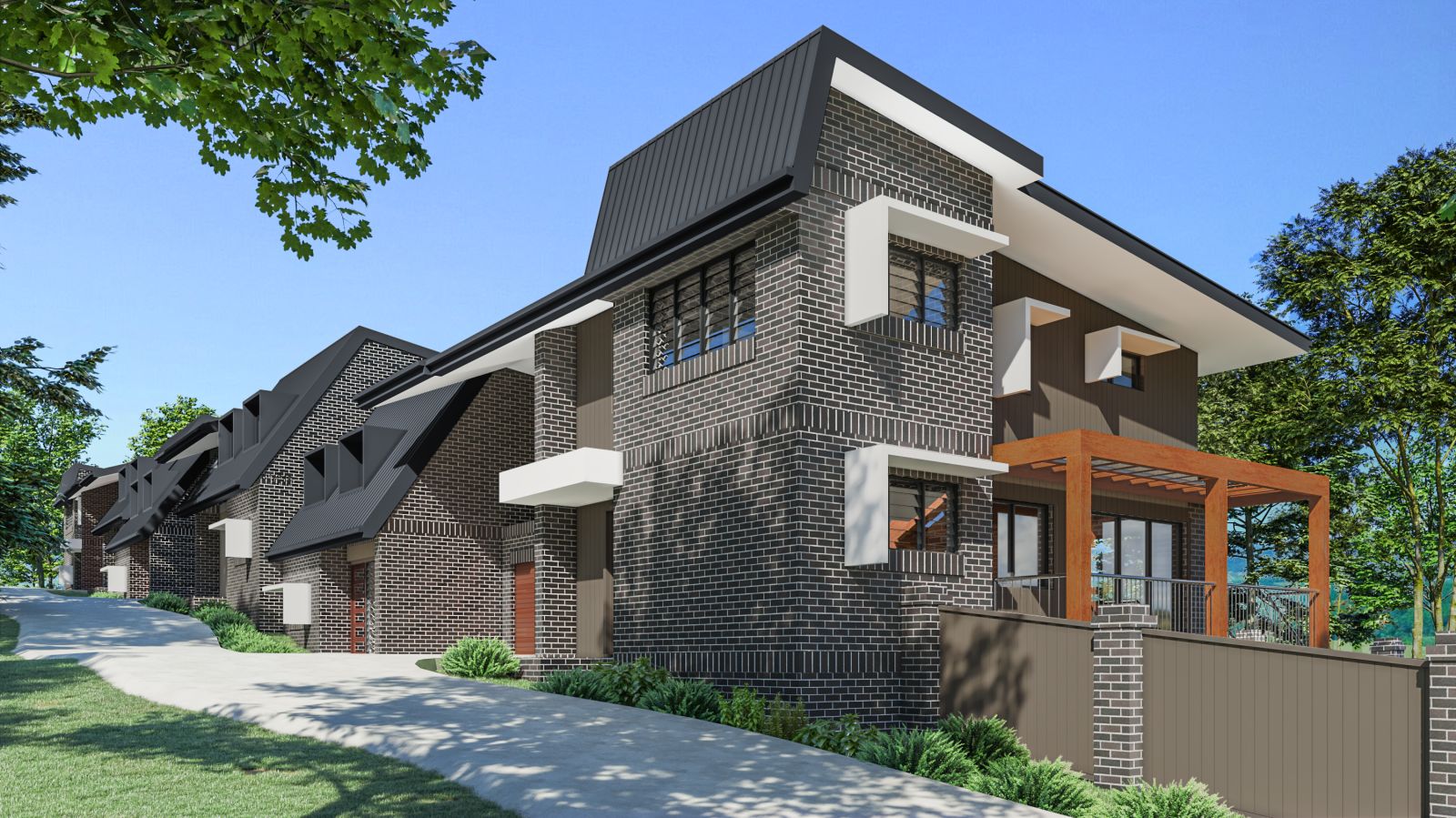 Warnervale Rise Townhouses concept