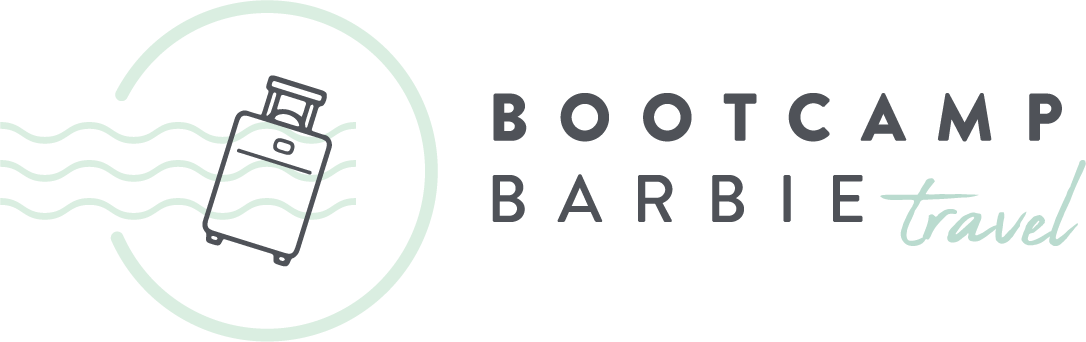 Bootcamp Barbie Travel Logo
