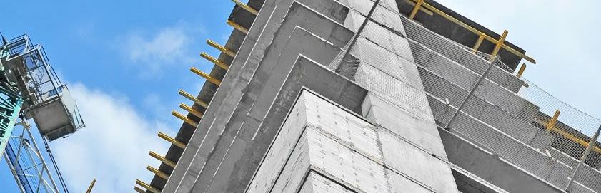 Text overlay background image - Building construction