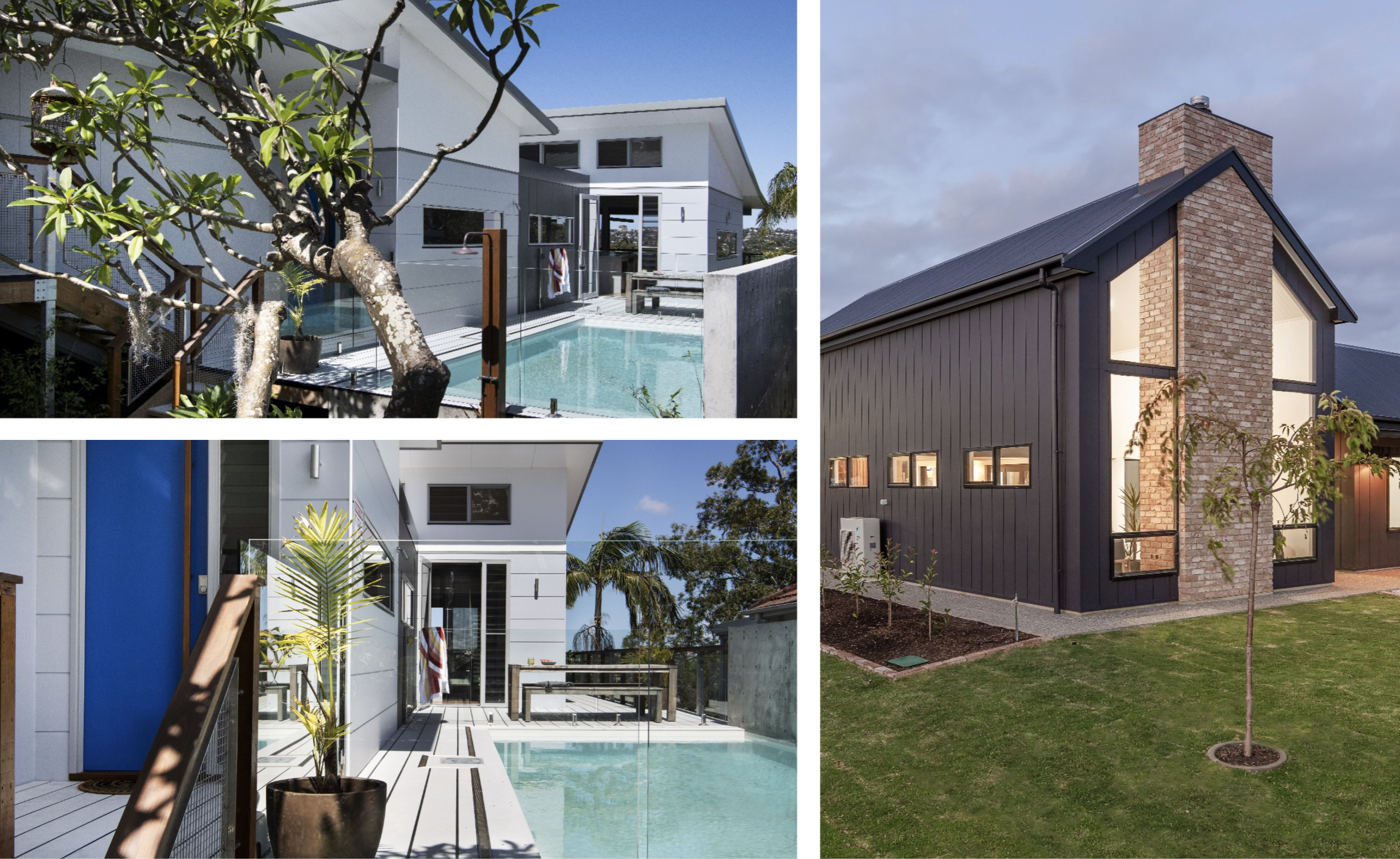 Stria Cladding on Homes
