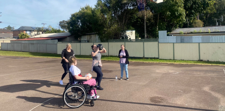 A game of Basketball