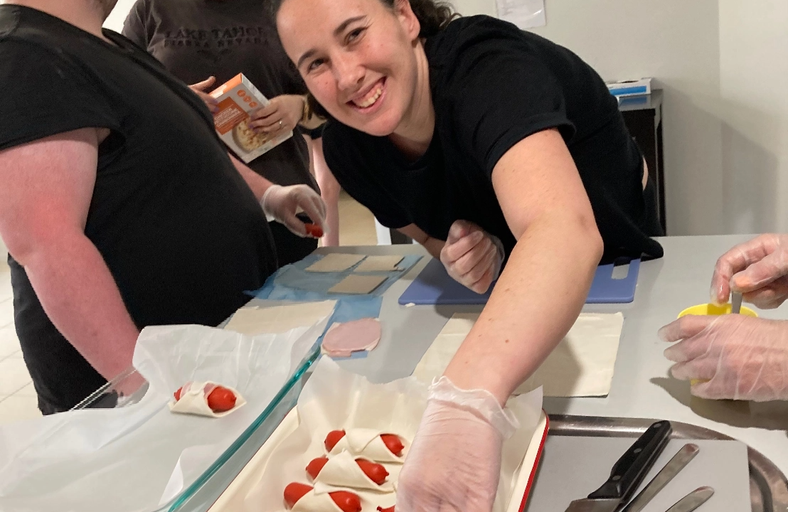 Group of people cooking