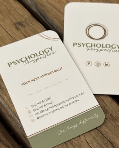 Psychology Perspective business cards