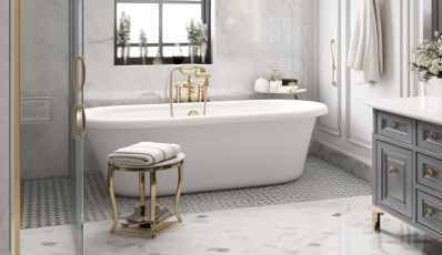 classically deesigned bathroom