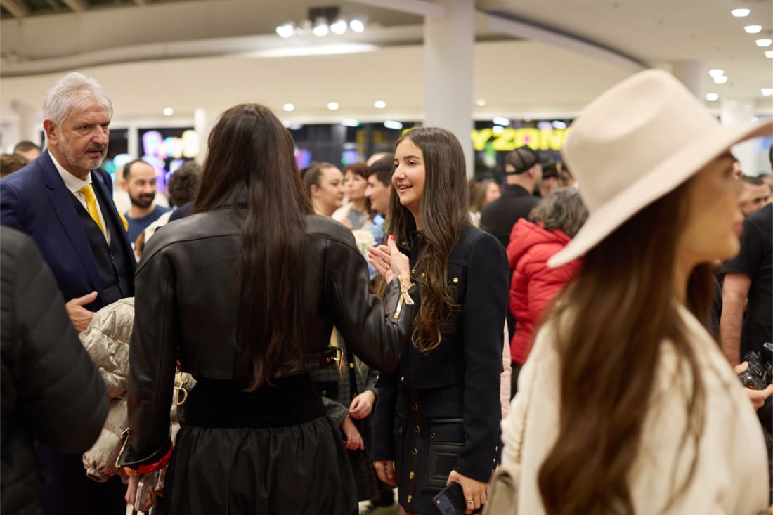 Guests at the official premiere of the film F*ck You, Love.