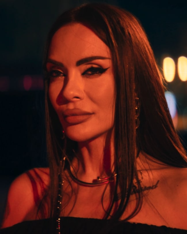 The photo shows Liyana as Isabella in F*ck You, Love