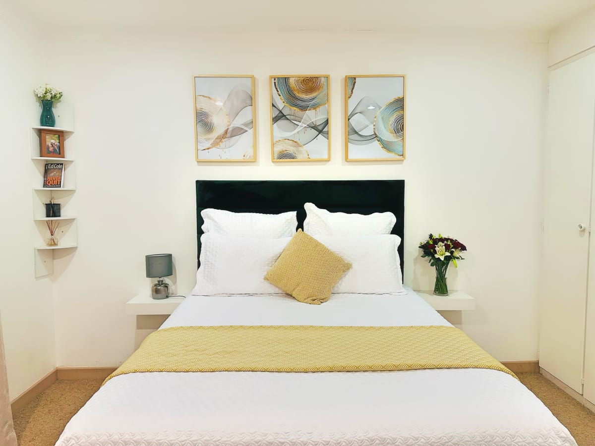 Luxury bedroom interior