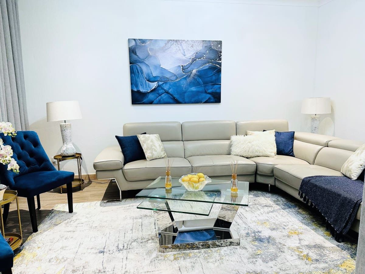 Lounge interior styling detail