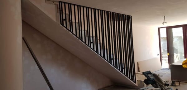 Custom commercial steel gate by Steel Art