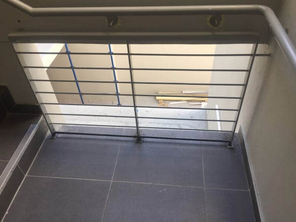 Custom commercial steel gate by Steel Art