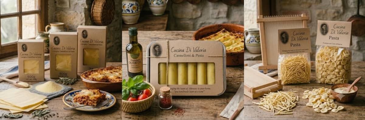 Fresh and frozen pasta orders