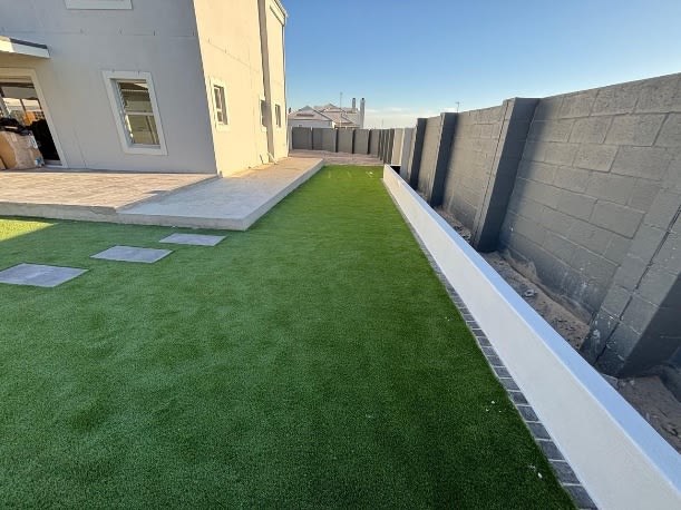 35mm artificial grass installation