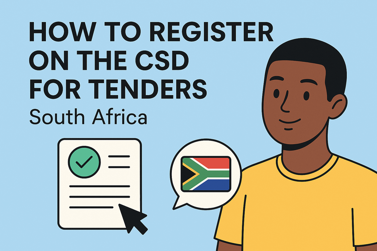 How to Register on the CSD for Tenders (South Africa)
