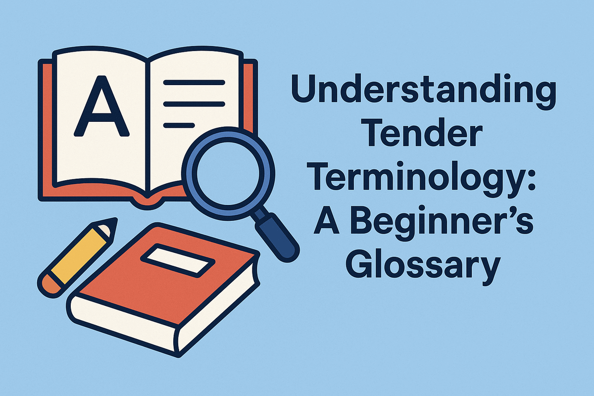 Understanding Tender Terminology: A Beginner’s Glossary