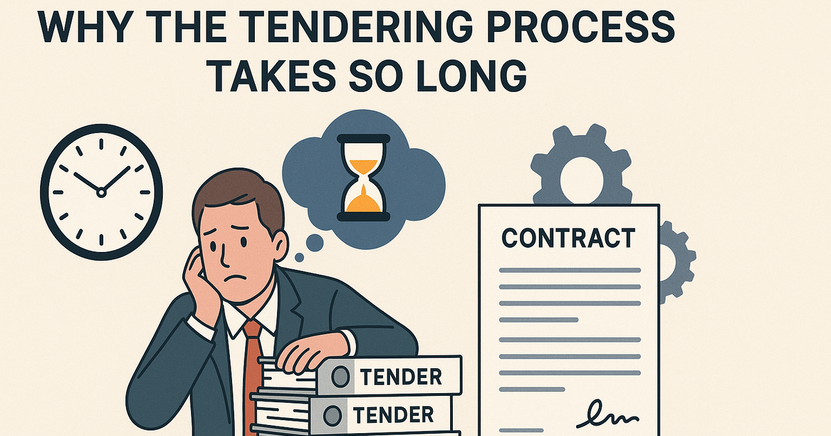Why the Tendering Process Takes So Long (and How to Start)