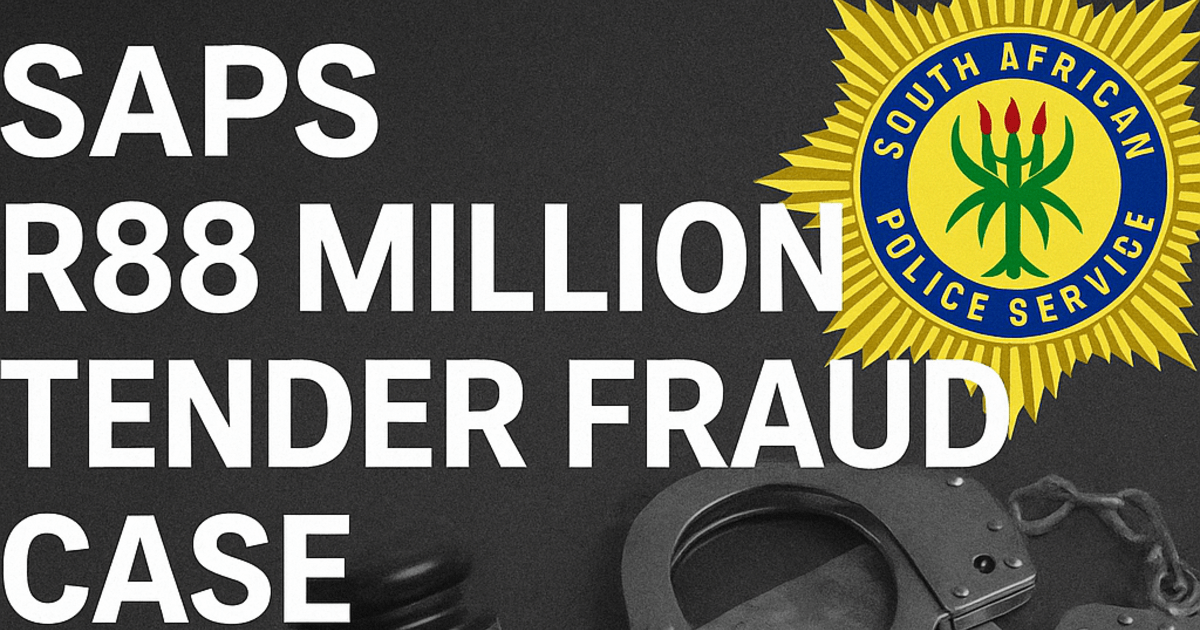 SAPS R88 Million Tender Fraud Case: Court Proceedings Begin