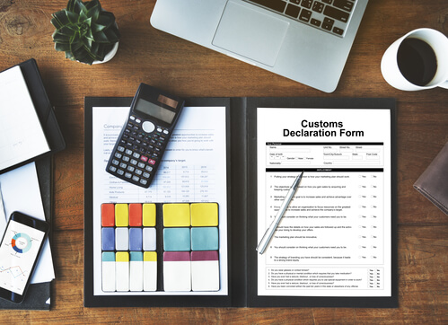 Customs Clearing illustration