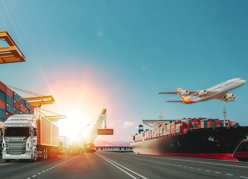 Freight Forwarding illustration