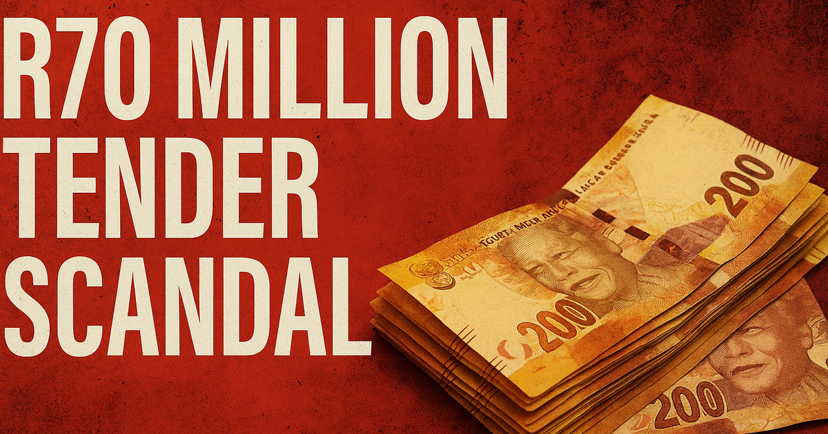 Johannesburg R70 Million Tender Scandal Engulfs Transport MMC