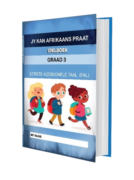 Jy kan Afrikaans Praat Spelboek - Graad 3