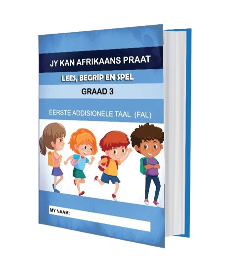 Jy kan Afrikaans Praat Lees, Begrip en Spel - Graad 3