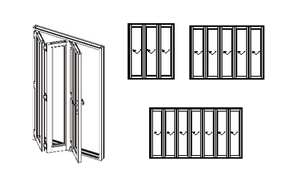 Vistafold Sliding Folding Doors