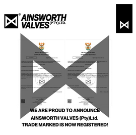 Ainsworth Valves Trademark