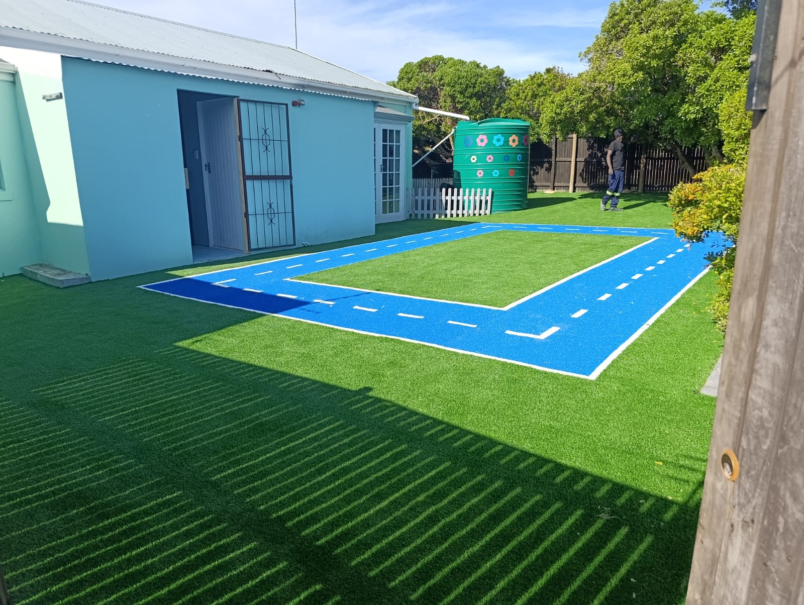 Mr Turf landscaping project
