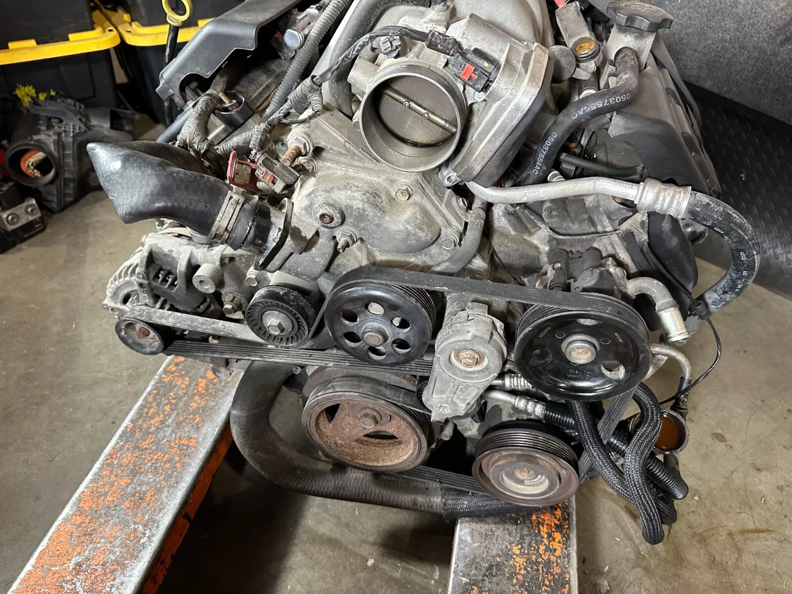 Dodge Hellcat 6.2L Supercharged V8 Engine
