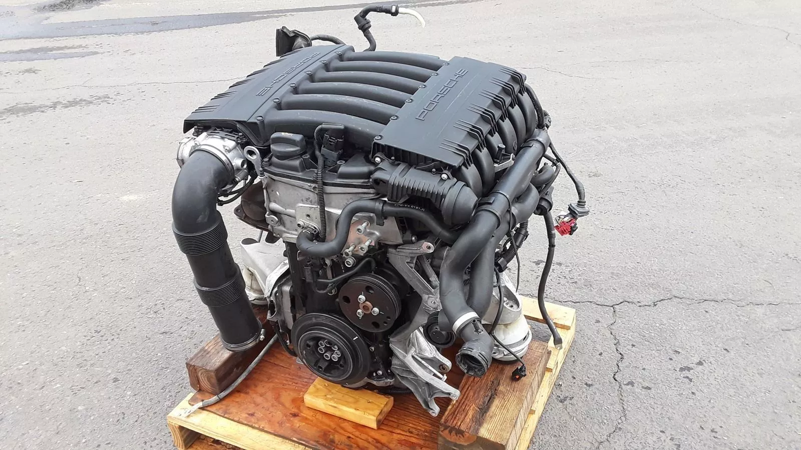 PORSCHE OEM 13-14 Cayenne-Engine