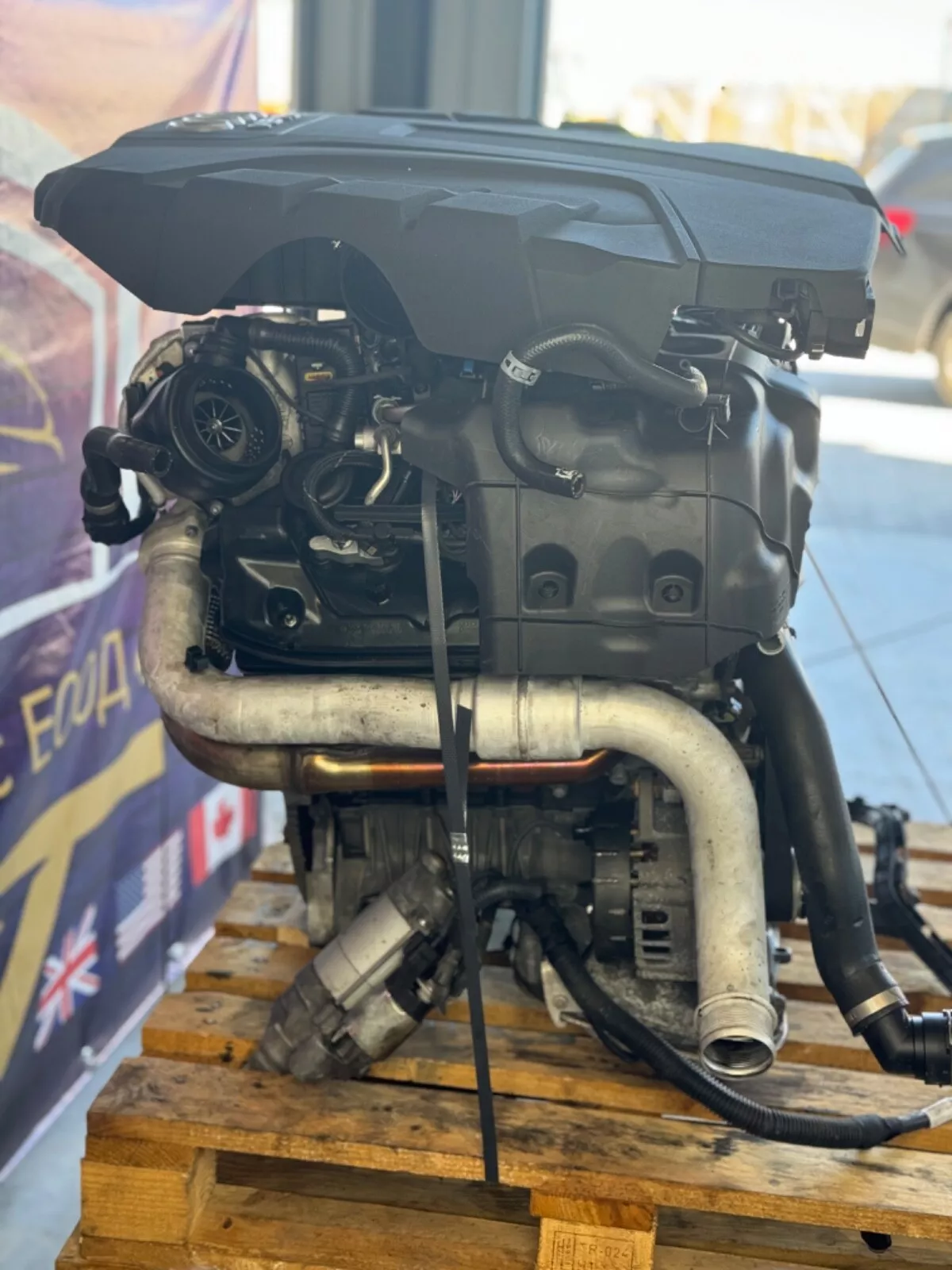 Audi 4.0L Twin-Turbocharged V8 Engine