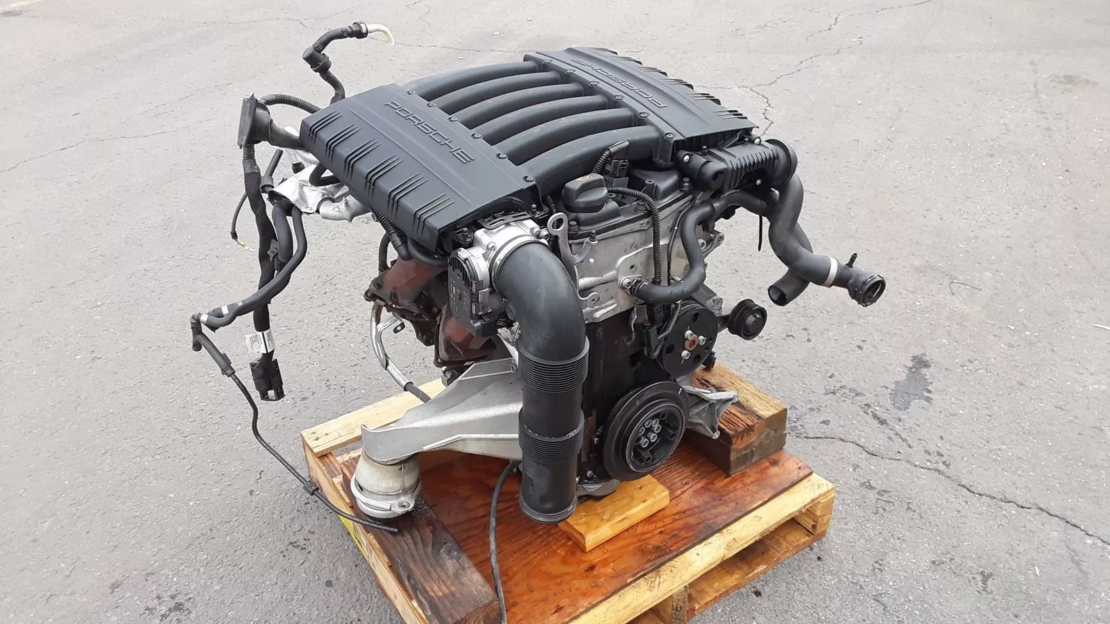 PORSCHE OEM 13-14 Cayenne-Engine