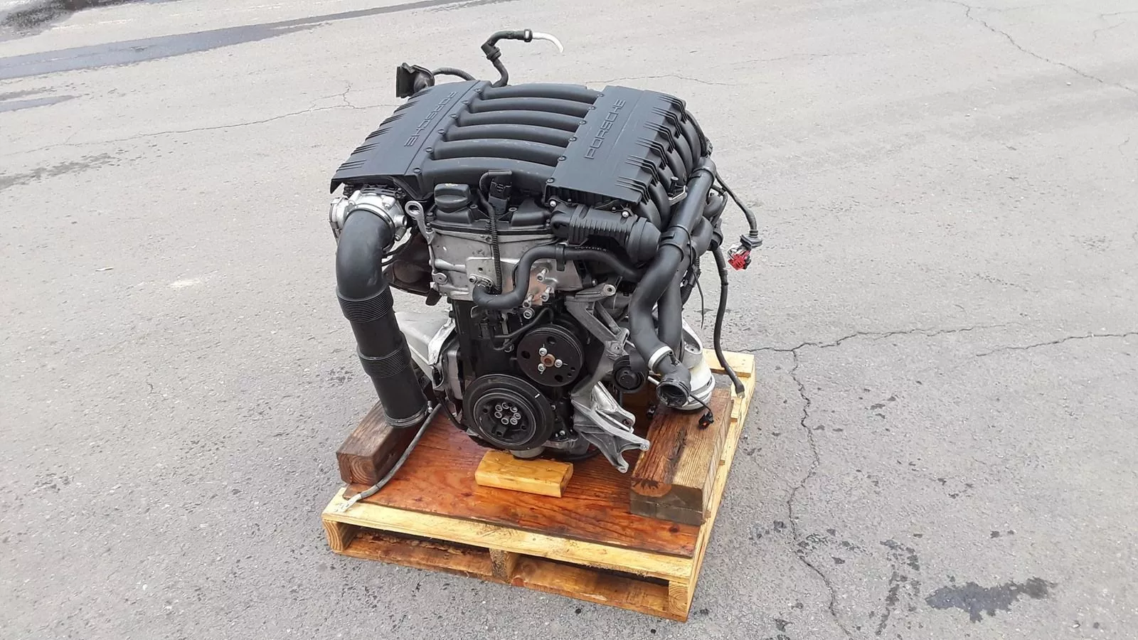 PORSCHE OEM 13-14 Cayenne-Engine