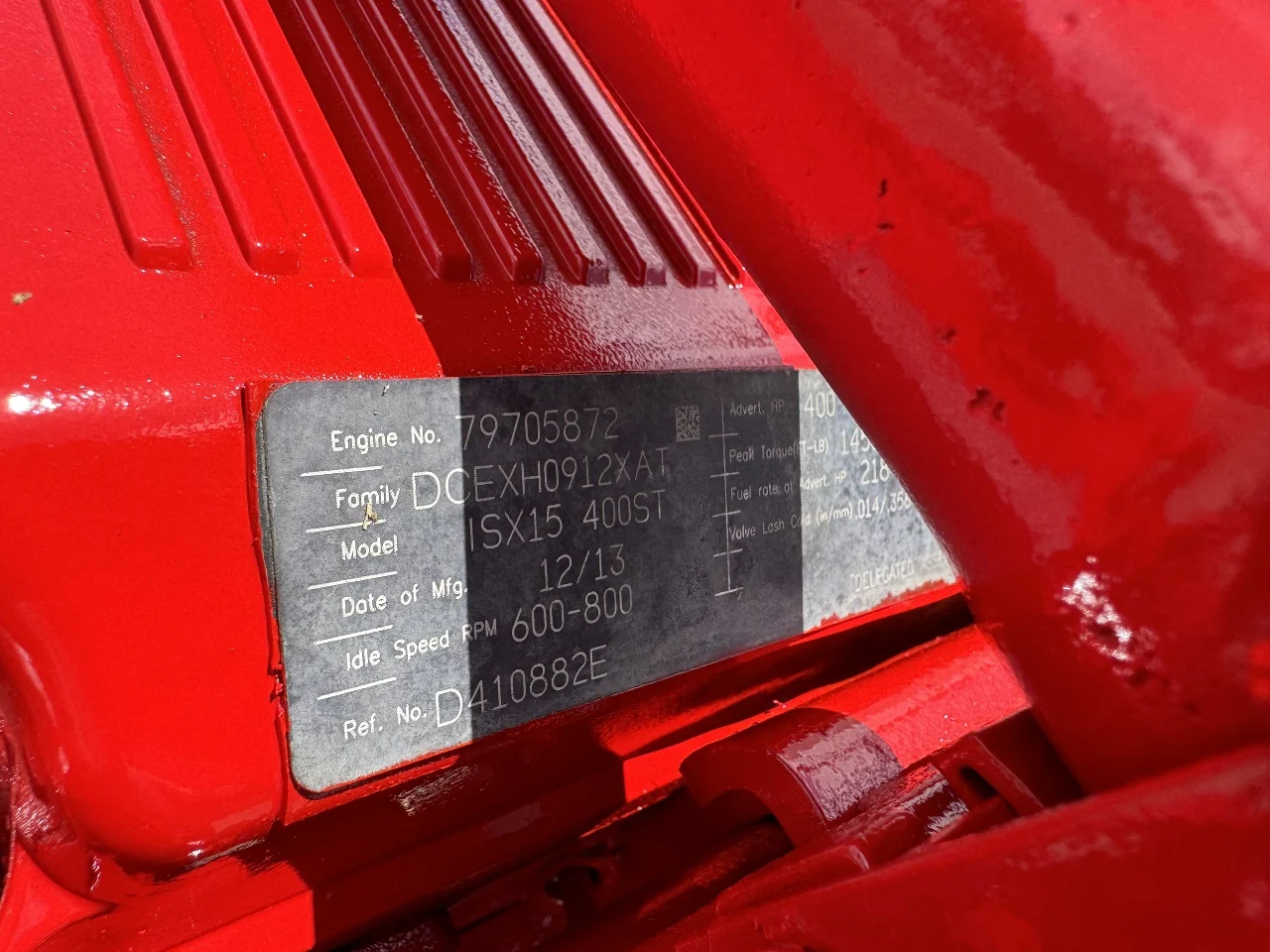 Cummins ISX15 Truck Engine