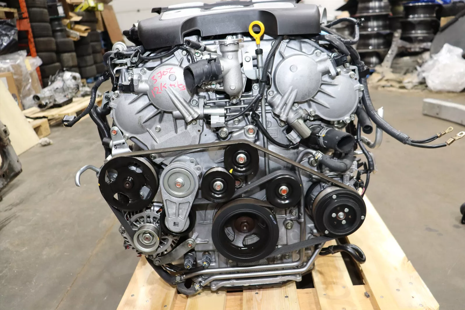 Nissan VR38DETT Twin-Turbocharged V6 Engine