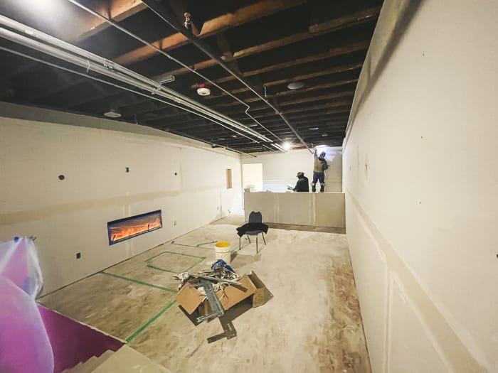 Interior takes shape