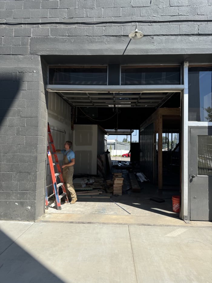 The empty garage