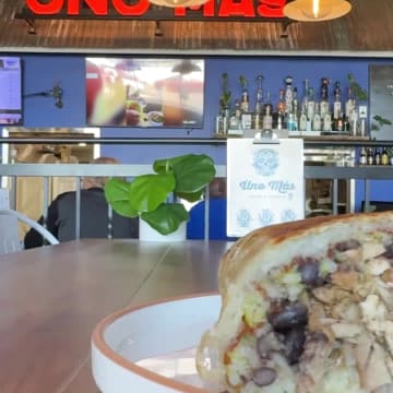 The Uno Más burrito — Uno Más Tacos & Tequila, Spokane