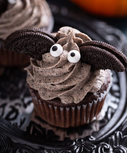 Halloween Oreo Cupcakes