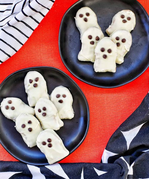 Nutter Butter Halloween Ghost Cookies