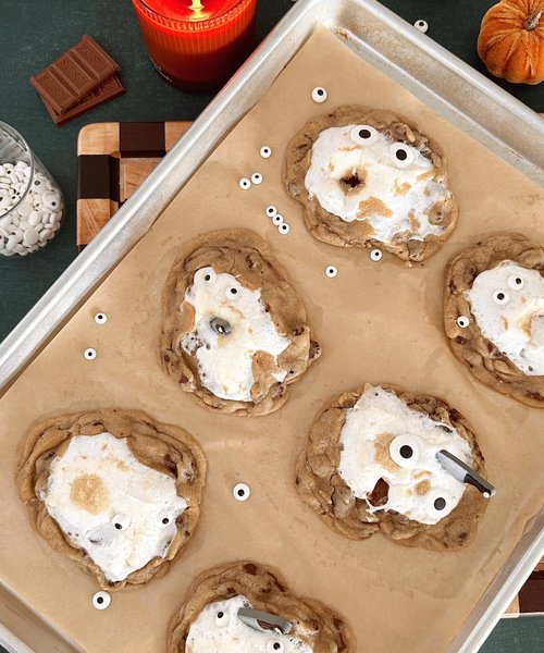 The Best Monster S'mores Cookies