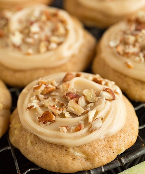 Caramel Apple Cookies