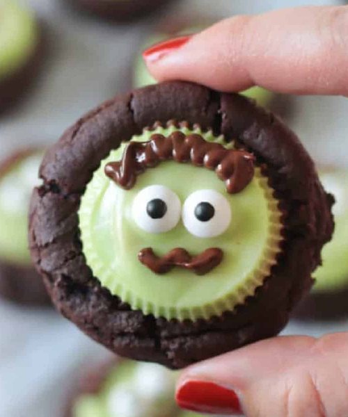 Frankenstein Cookies