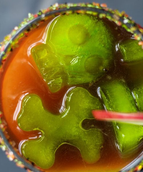 Poison Apple Halloween Drink