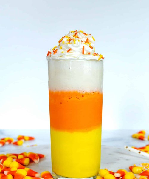 Candy Corn Milkshake