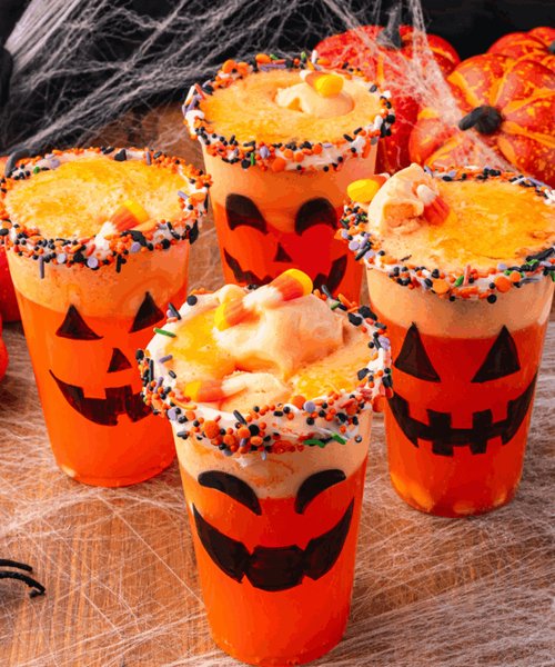 Jack-o'-Lantern Orange Float