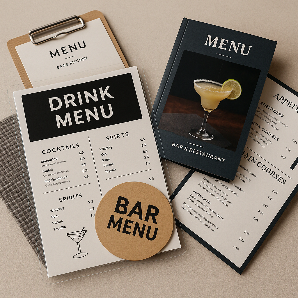 Paquete base: Microsite + Carta Doble Faz + Individual