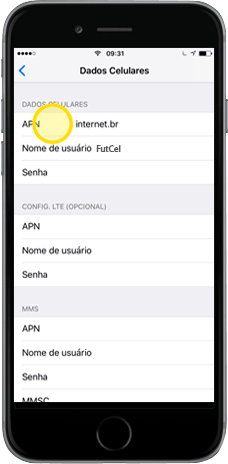 Configure sua Internet Configure sua Internet