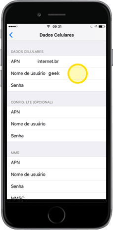 Configure sua Internet Configure sua Internet